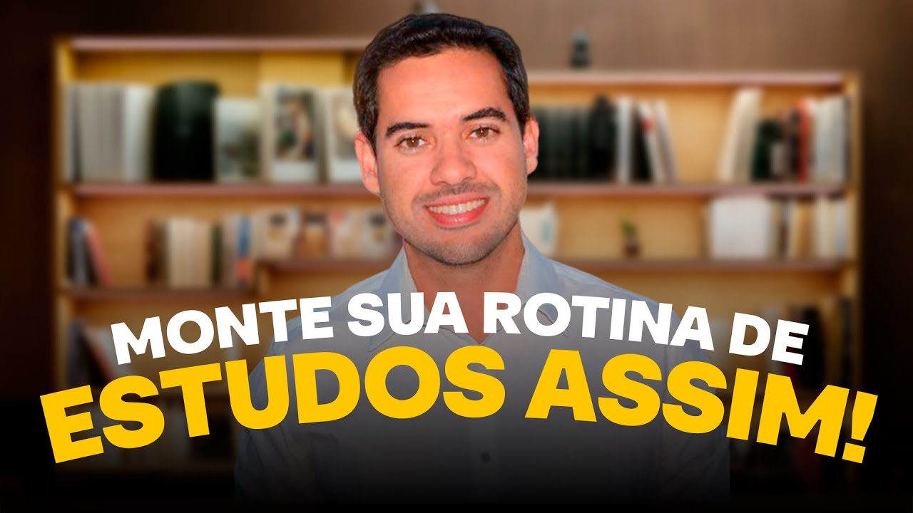A rotina ideal de estudos
