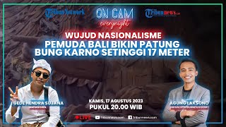 Salut! Pemuda Asal Bali Bikin Patung Bung Karno Setinggi 17 Meter