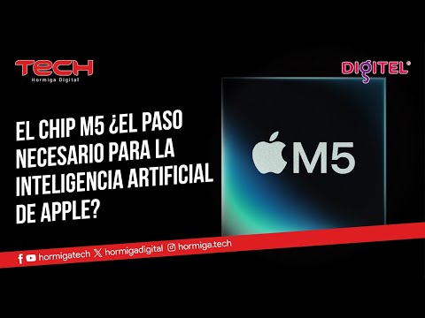 Apple lanza el M5, un gran avance en rendimiento de la IA para los chips de Apple