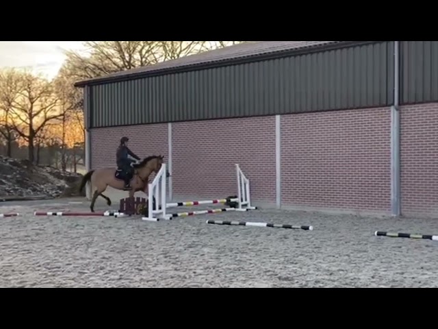 Jumping under the saddle