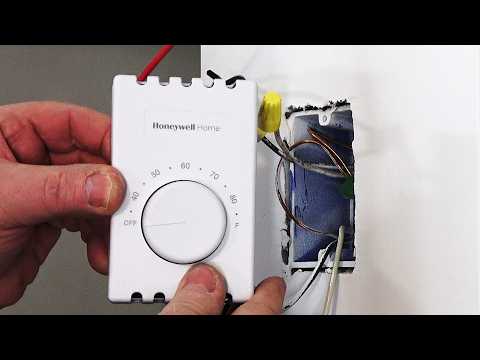 Wire Up Honeywell 4 Wire Thermostat Baseboard Heat