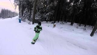 preview picture of video 'Snowboarden in Braunlage'