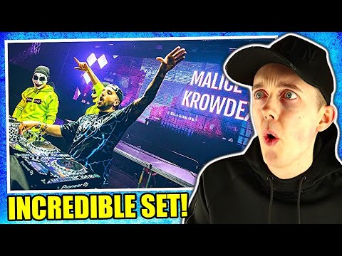REACTING TO MALICE VS KROWDEXX LIVE AT GEARBOX TWIN TURBO 2022!