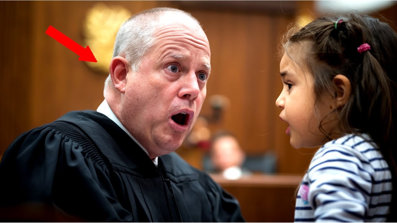 5 Year Old Girl Whispers To Judge In Court, He Turns Pale & Quickly Calls Security