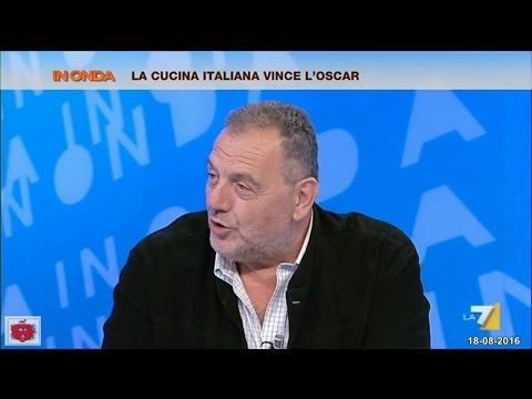 Lo Chef  Vissani dice D' Alema sà mangiare molto bene Renzi non lo sò