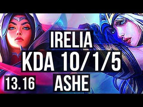 IRELIA & Alistar vs ASHE & Milio (ADC) | 4.7M mastery, 10/1/5, 2100+ games | NA Grandmaster | 13.16