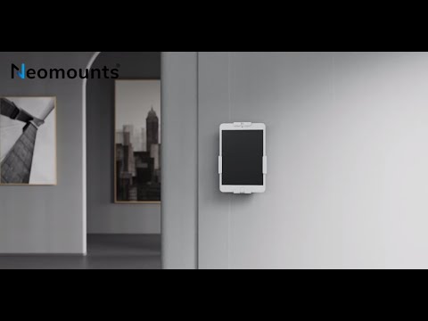Neomounts WL15-625WH1 drehbare Tablet-Wandhalterung für 7,9-11" Tablets - Weiß video preview