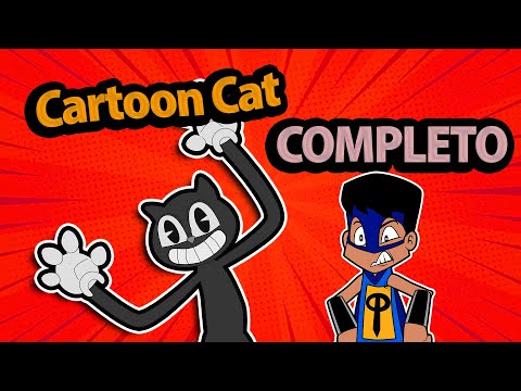 I Think I Saw a Cartoon Cat (Complete) | Captain Capuchin and Siren Head vs Cartoon Cat in Animation