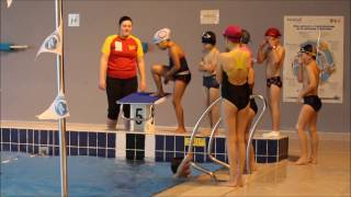 Alexandria apprentie nageuse