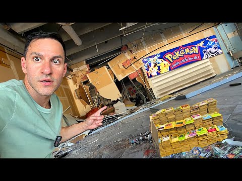 I Explored an ABANDONED Pokemon Card Shop