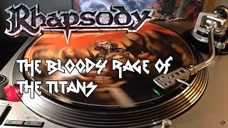 Rhapsody - The Bloody Rage Of The Titans - [Rare] Picture Disc Vinyl LP