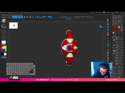 From Core to Pro with IR Sculpts - Ian Robinson - ZBrush 2022