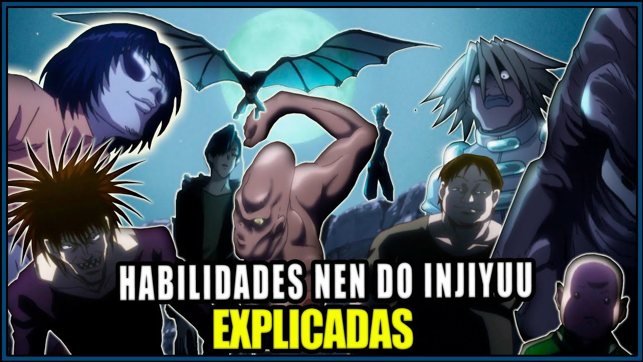 Todas as habilidades NEN do Injiyuu (Bestas Sombrias) Explicadas