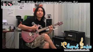 Video thumbnail for Review PRS SE 25th Anniversary Custom 24 by www.chordtabs.in.th by CT Music Shop / Chordtabs