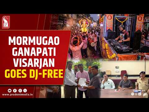 DJ music banned for Ganesh processions in Mormugao