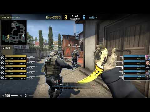 Pov kNgV (25/13) CS GO DEMO - INFERNO - 16 MIBR VS 9 ENVY (Flashpoint 2 - 13/11/2020)
