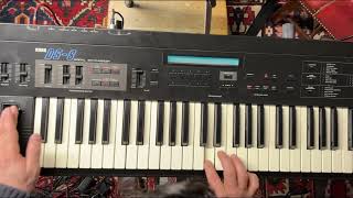 Video thumbnail for Korg DS-8 Sound Demo all 100 presets.  Korg’s FM Synthesizer from 1987. Very little talking. by Ted murena