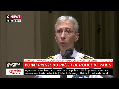 Attaque de la Préfecture de police : le préfet de police n'exclut «aucune hypothèse»