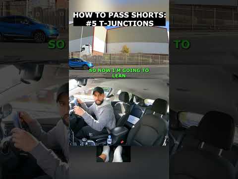 HOW TO PASS SHORTS #5 - T-JUNCTIONS #driving #drivingtest