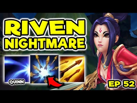 RIVEN MOST BIGGEST NIGHTMARE EVER (HOW TO BEAT) - S11 RIVEN TOP GAMEPLAY (Season 11 Riven Guide) #52