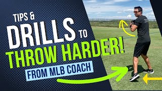 How to Increase Your Throwing Velocity | MLB Coach Shares Tips & Drills to Throw Harder