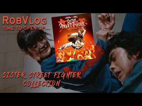 Unboxing the Sister Street Fighter Collection on blu-ray