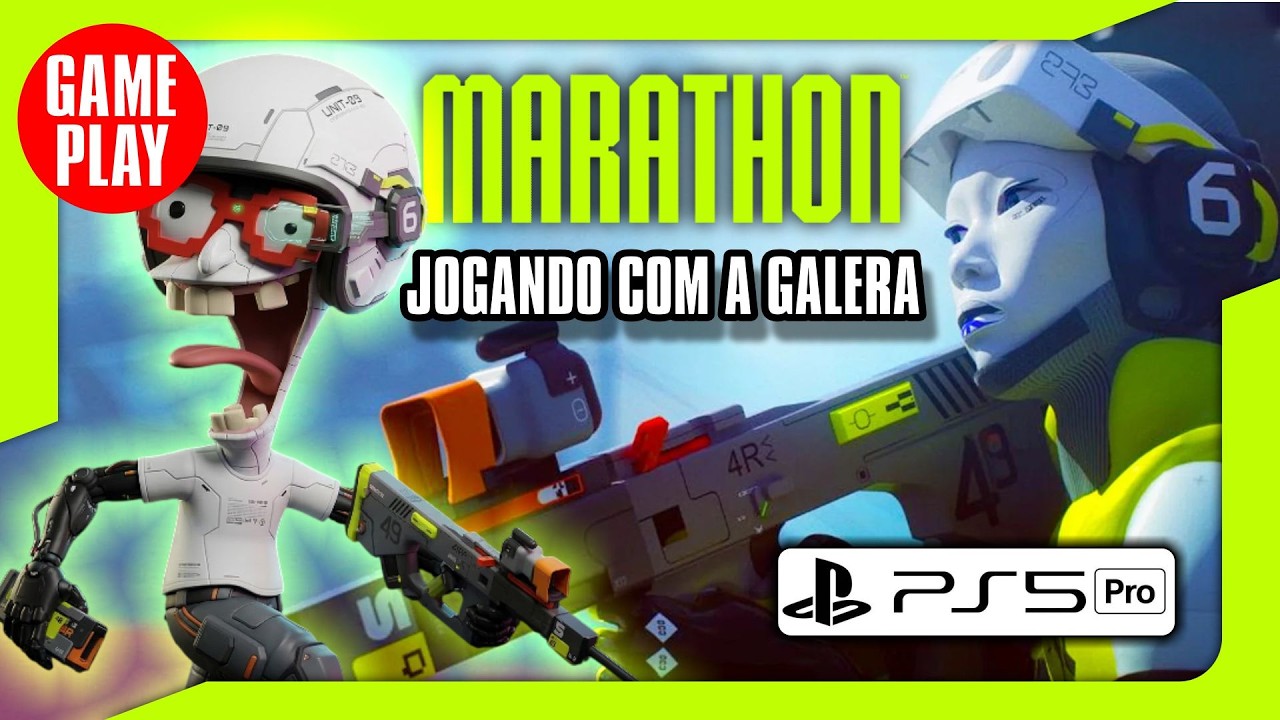 🎮🚨AO VIVO - Marathon JOGANDO COM A GALERA no PS5 Pro #Marathon
