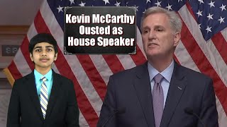Kevin McCarthy OUSTED as House Speaker