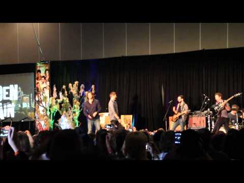 Jensen Ackles, Jared Padalecki & Louden Swain - VanCon 2015