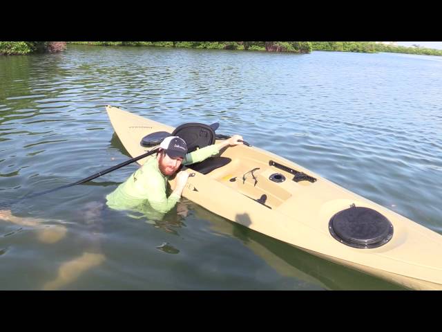 How To Re-Enter A Kayak In Deep Water [Standard & Trick Method]