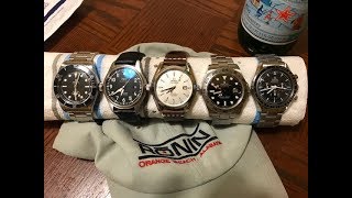 MIDDLE CLASS WRIST WATCH BALANCED COLLECTION - 5 Perfect Pieces