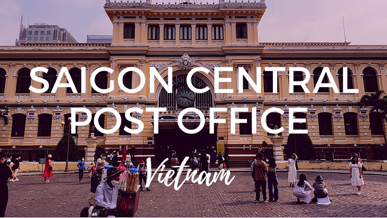 Take a walking tour and witness the beauty of the Saigon Central Post Office.