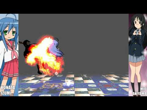 TBM Mugen Match #354 - Konata Izumi (me) vs. Mio Akiyama (Arcade)