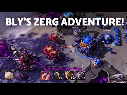 StarCraft 2 - Bly’s Adventure through the Zerg Tech Tree | Cure vs Bly (Bo1 TvZ)