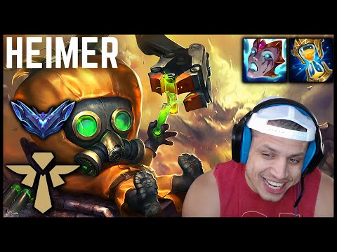 🚀 Tyler1 MY DAMAGE IS INSANE | Heimerdinger Support Full Gameplay | Season 12 ᴴᴰ