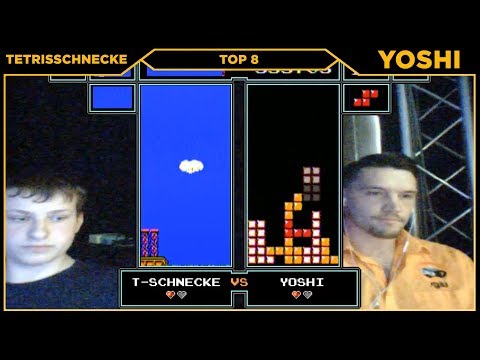 Classic Tetris Germany Championship 2019 - Top 8 - Tetrisschnecke vs. Yoshi