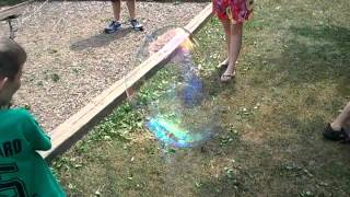 Tasha being a fat ass bubble maker
