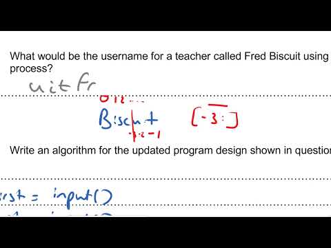 OCR J277 GCSE Computer Science Sample Paper 2 Walkthrough