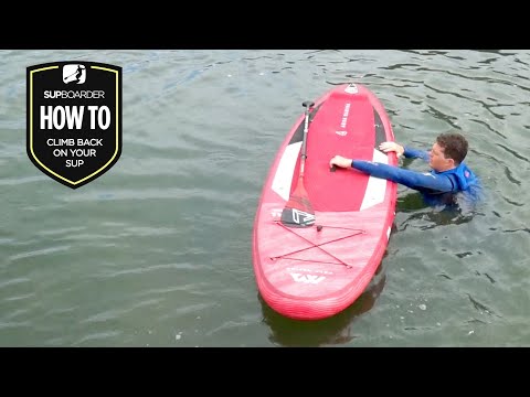 Tips To Climb Back Onto Your SUP / SUPboarder How To thumbnail