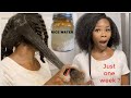 RICE WATER FOR EXTREME HAIR GROWTH. This is what rice water did to my hair after 1 week. IMPRESSIVE RICE WATER FOR EXTREME HAIR GROWTH. This is what rice water did to my hair after 1 week. IMPRESSIVE