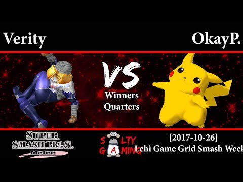 [2017-10-26] Melee - Verity (Sheik) vs OkayP. (Pikachu) WQ
