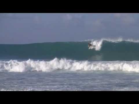 Surfing Kona - Big Waves 1/6/2010