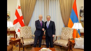 Rencontre entre le ministre des Affaires étrangères d’Arménie et son homologue géorgien