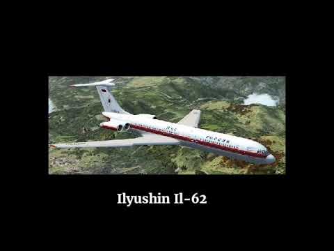Ilyushin Il-62 take off sound