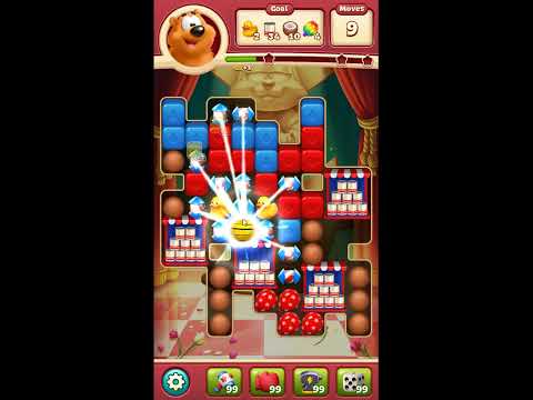 Toon Blast Level 6174 - NO BOOSTERS 🐻🐺🐱 | SKILLGAMING ✔️