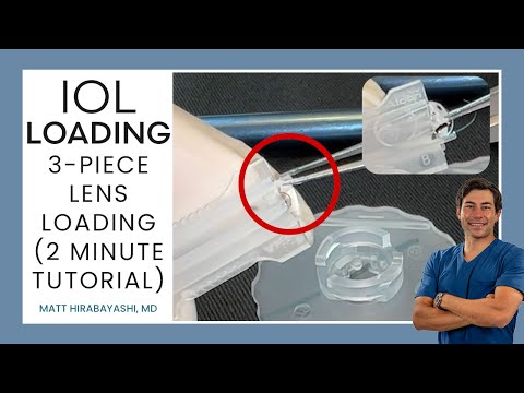 Three-Piece IOL Lens Loading Tutorial in Two Minutes