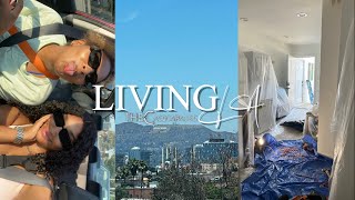 LIVING LA: Moving to LA, Our Airbnb Flooded, Moving 3 times | cassiekaygee