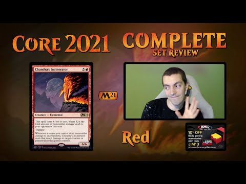 Complete Set Review - Core Set 2021 - M21 - Red Cards - Constructed And Limited Focus