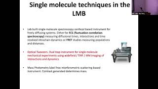 Single Molecule Techniques – Christopher Batters