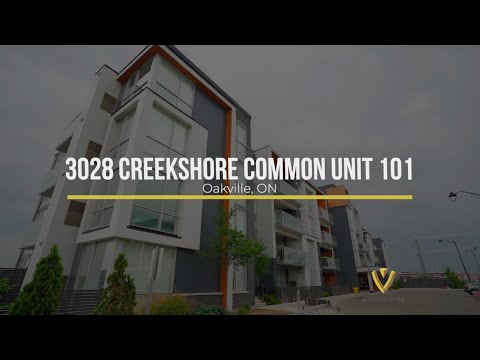 Loaded with upgrades! Spacious north Oakville Condo - 101-3028 Creekshore CM, Oakville